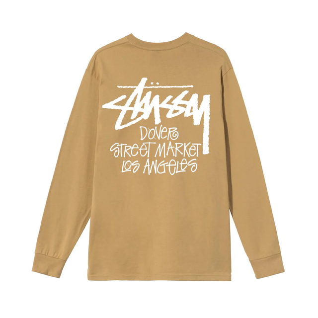 ドーバーストリートマーケット stussy ステューシー  DSM 長袖Tシャツメンズ