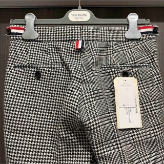 トムブラウン(THOM BROWNE)の新品 THOM BROWNE 00 千鳥 トラウザーズ パンツ トムブラウン(スラックス)