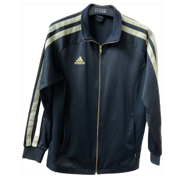 【必見!adidas!】3本ラインが太い!トラックジャケット!日本サイズL