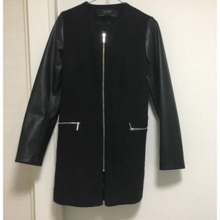 ザラ(ZARA)の銀座ZARA購入 ザラベーシックコレクション ノーカラーコート(ノーカラージャケット)