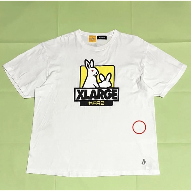 FR2 - 【希少】X-LARGE×#FR2 コラボTシャツ ビッグロゴ うさぎ ゴリラ