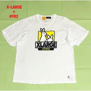 【希少】X-LARGE×#FR2 コラボTシャツ ビッグロゴ うさぎ ゴリラ