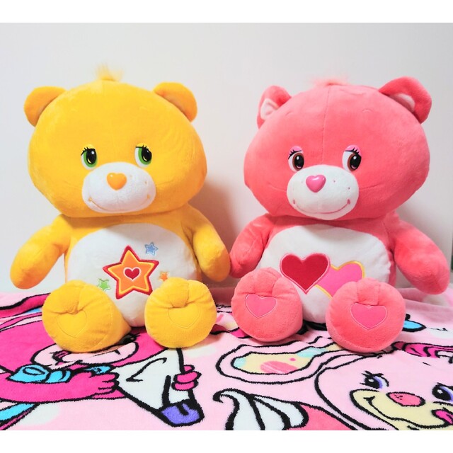 CareBears - ケアベア Bigぬいぐるみ 2体セットの通販 by ライユンshop