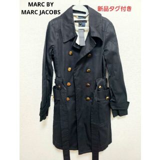 MARCJACOBSマークジェイコブスコーディロイトレンチコート S ブラウン