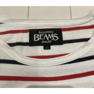 ビームス(BEAMS)のbeams ストライプTシャツ(Tシャツ/カットソー(半袖/袖なし))