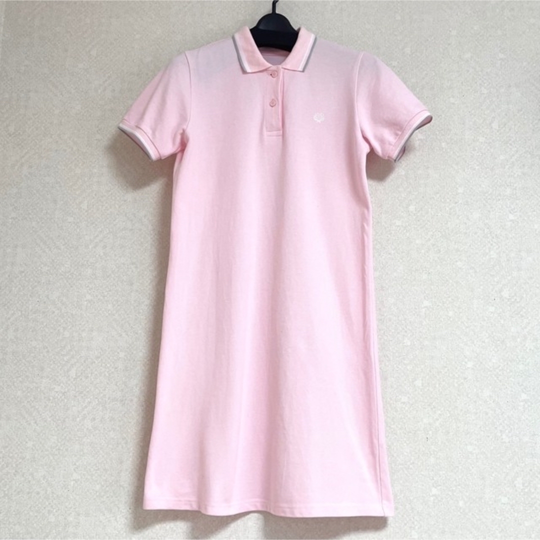 FRED PERRY(フレッドペリー)の美品 フレッドペリー ポロ シャツ ワンピース レディースのワンピース(ひざ丈ワンピース)の商品写真