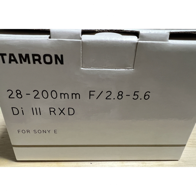 TAMRON(タムロン)のTAMRON 28-200F2.8-5.6 DI III RXD A071 ソニ スマホ/家電/カメラのカメラ(その他)の商品写真