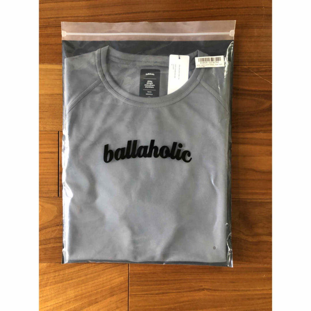 【新品】ballaholic クール Tシャツ (グレー/ゴールド) M