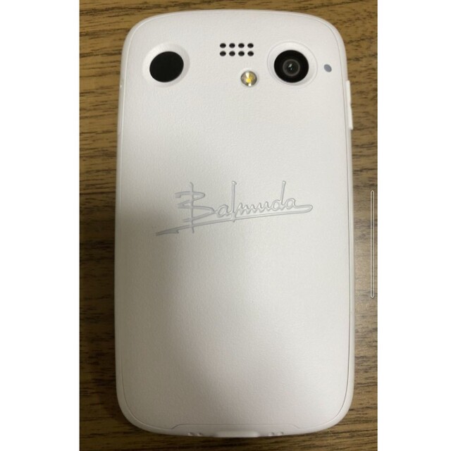 SIMフリー バルミューダフォン BALMUDA Phone ホワイト