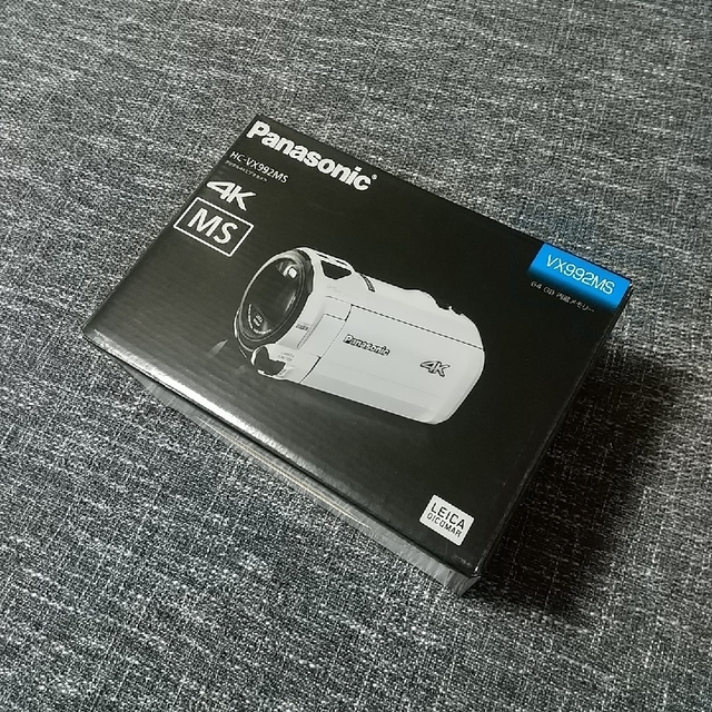 【未使用品】Panasonic デジタル4K HC-VX992MS-W
