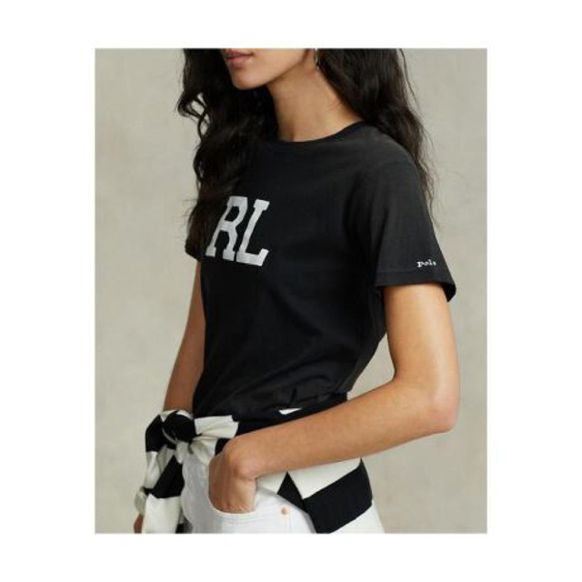 POLO RALPH LAUREN(ポロラルフローレン)の今期•新品タグ付きポロラルフローレンRL ロゴ ジャージー Tシャツ   レディースのトップス(Tシャツ(半袖/袖なし))の商品写真