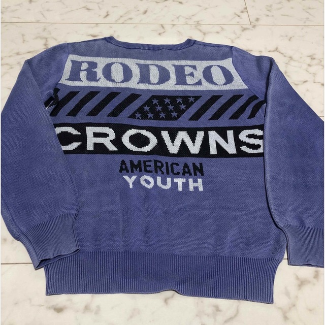 RODEO CROWNS(ロデオクラウンズ)のロデオクラウンズ  ブリーチ加工 セーター トップス レディースのトップス(ニット/セーター)の商品写真