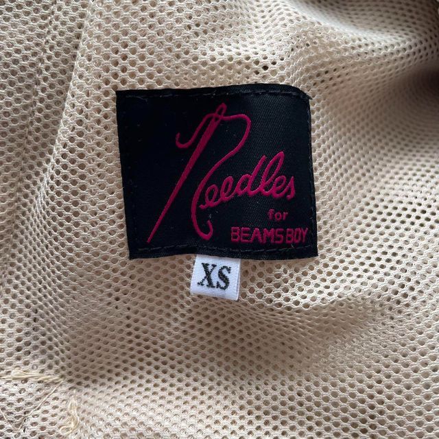 Needles(ニードルス)のナロー　XS ベージュ　パープル　ブラウン メンズのパンツ(スラックス)の商品写真