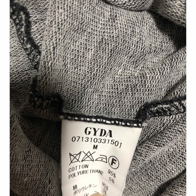 GYDA(ジェイダ)のGYDA スウェット オールインワン ロンパース 編み上げ レディースのパンツ(サロペット/オーバーオール)の商品写真