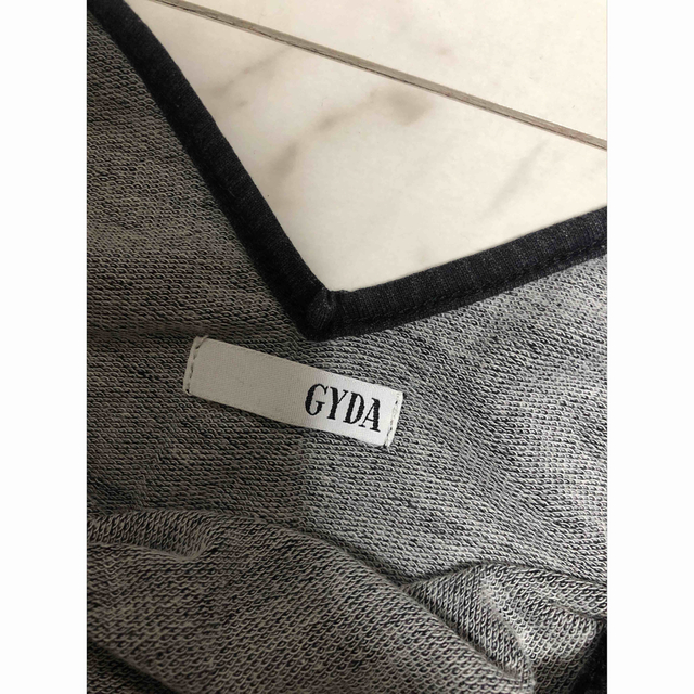 GYDA(ジェイダ)のGYDA スウェット オールインワン ロンパース 編み上げ レディースのパンツ(サロペット/オーバーオール)の商品写真
