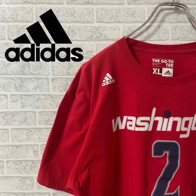 adidas(アディダス)の激レア☆ アディダス NBA USA ヴィンテージ Tシャツ ビッグサイズ 古着 メンズのトップス(Tシャツ/カットソー(半袖/袖なし))の商品写真