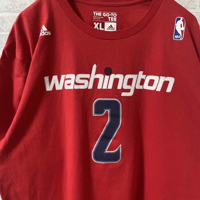 adidas(アディダス)の激レア☆ アディダス NBA USA ヴィンテージ Tシャツ ビッグサイズ 古着 メンズのトップス(Tシャツ/カットソー(半袖/袖なし))の商品写真