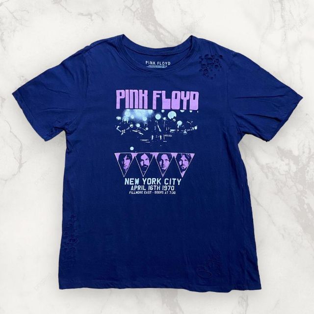 S48 古着 PINK FLOYD ピンクフロイド　ダメージ　バンド Tシャツ メンズのトップス(Tシャツ/カットソー(半袖/袖なし))の商品写真