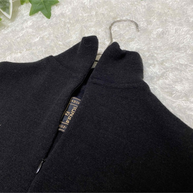 シャツ FENDI genes サマーニット 半袖 フェンディ 黒 激レア