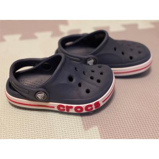 クロックス(crocs)のクロックス　c7  15センチ(サンダル)