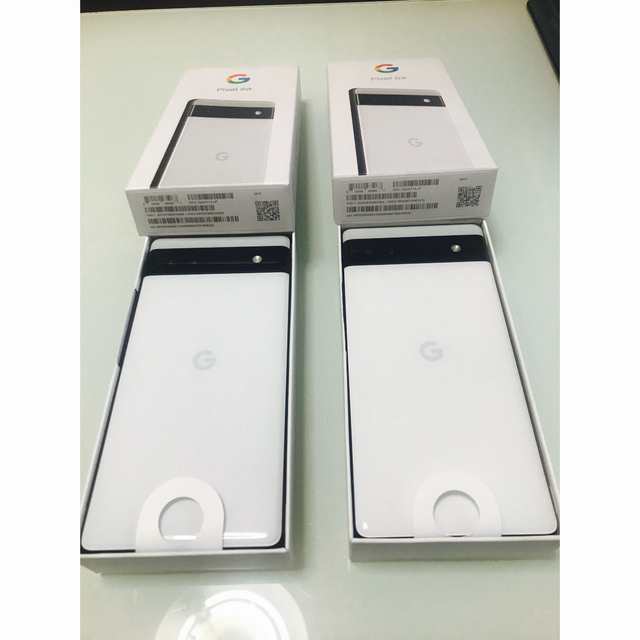 Google Pixel - pixel6a chalk 128GB (2台セット)新品・未使用の通販 ...