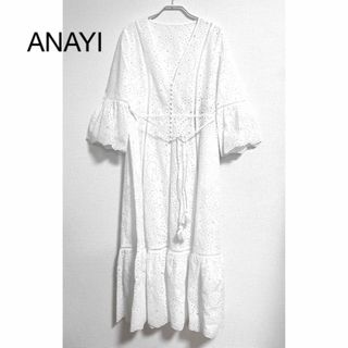 ANAYI - タグ付き ANAYI 22SS ライトデニムタックフレアワンピース