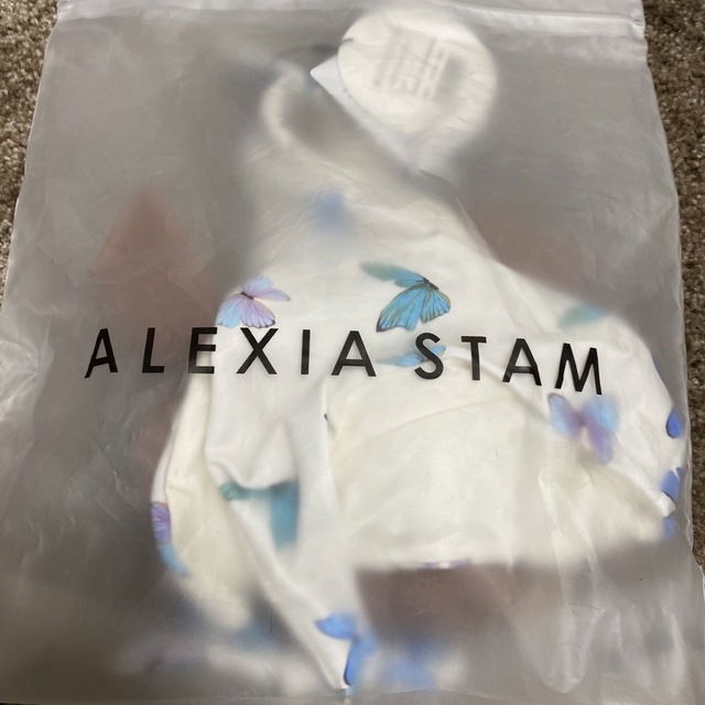 ALEXIA STAM(アリシアスタン)のアリシアスタン バタフライセット Mookite White Butterfly レディースの水着/浴衣(水着)の商品写真