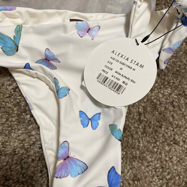 ALEXIA STAM(アリシアスタン)のアリシアスタン バタフライセット Mookite White Butterfly レディースの水着/浴衣(水着)の商品写真