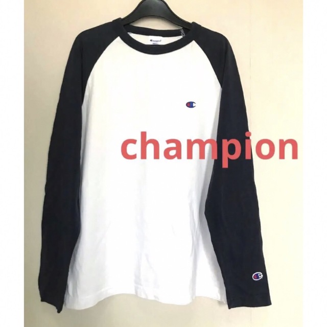 Champion(チャンピオン)のchampionチャンピオン☆ トップスＴシャツ スポーツウェア 長袖　白こん レディースのトップス(Tシャツ(長袖/七分))の商品写真