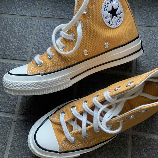 converse ct70 スれ チャックテイラー サンフラワー 23.5 converse ct70 スれ チャックテイラー サンフラワー 23.5
