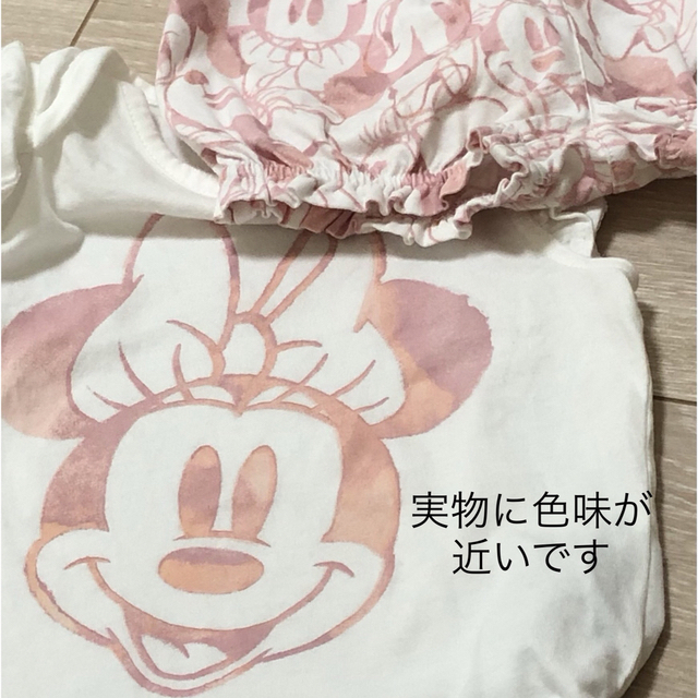 babyGAP(ベビーギャップ)のミニーちゃんセットアップ キッズ/ベビー/マタニティのベビー服(~85cm)(Ｔシャツ)の商品写真