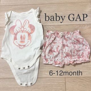 ベビーギャップ(babyGAP)のミニーちゃんセットアップ(Ｔシャツ)