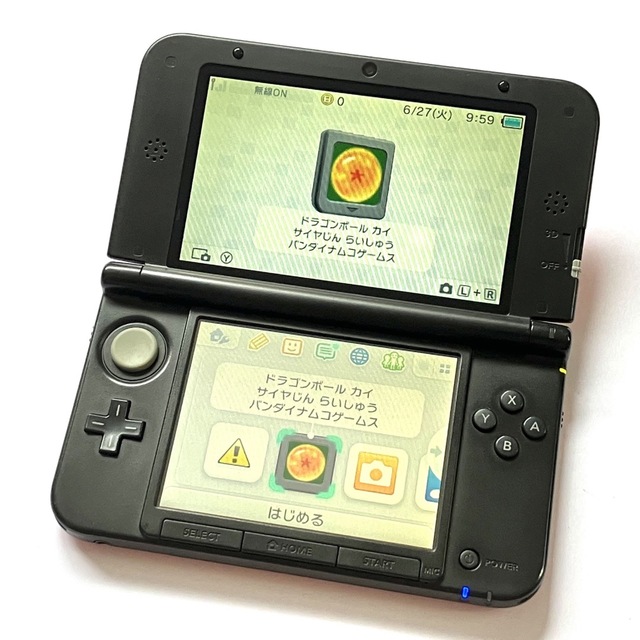 ニンテンドー3DS LL シルバー×ブラック ゲームソフト付き