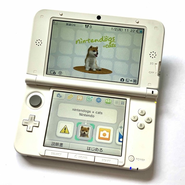 【ソフト4点付き】ニンテンドー3DS LL ミント×ホワイト 本体 【ソフト4点付き】ニンテンドー3DS LL ミント×ホワイト 本体