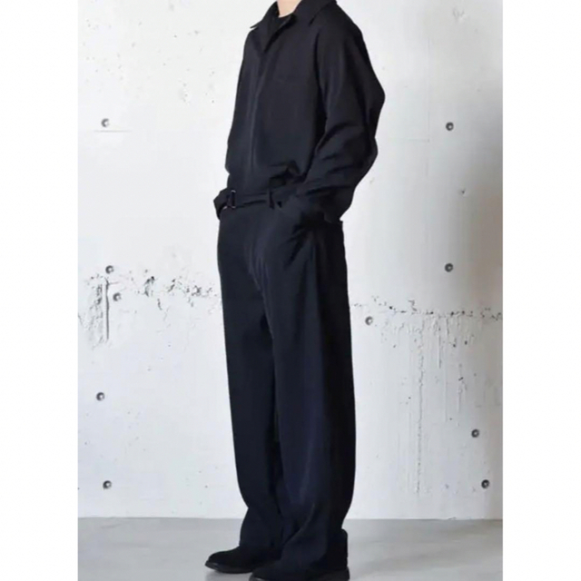 COMOLI(コモリ)の21AW コモリ ウールギャバ　オールインワン　サイズ3 メンズのパンツ(サロペット/オーバーオール)の商品写真