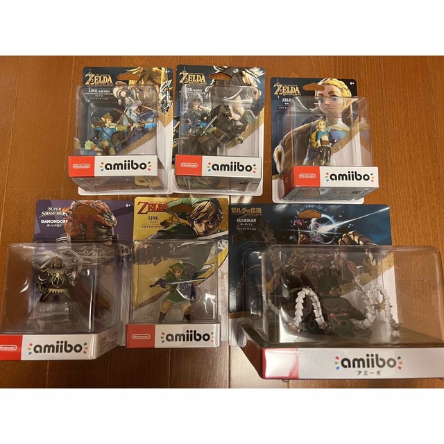 アミーボ　6体セット　amiibo