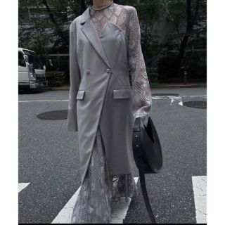 アメリヴィンテージ(Ameri VINTAGE)のAMERI　UND SUIT DOCKING LACE DRESS(ロングワンピース/マキシワンピース)