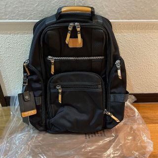 未使用】TUMI Alpha シェパード デラックス ブリーフパックブラック-