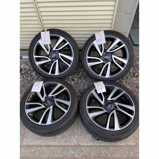 今季大人気 オデッセイ RB3純正ホイール18インチ 新品タイヤ(300キロ
