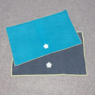 イージーヨガ(easyoga)のUSED 刺繍付 ヨガタオル2枚セット(ヨガ)