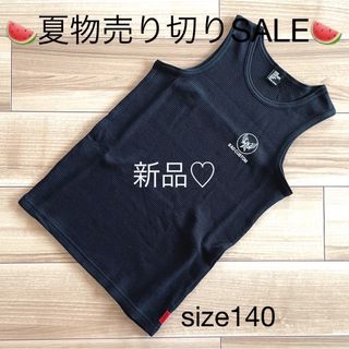 ラッドカスタム(RAD CUSTOM)の新品♡140★ラッドカスタム★ワッフルタンクトップ(Tシャツ/カットソー)