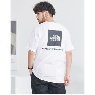 ザノースフェイス(THE NORTH FACE)の韓国ノースフェイスホワイトレーベルボックスロゴTシャツ NT7UN56ホワイト(Tシャツ/カットソー(半袖/袖なし))