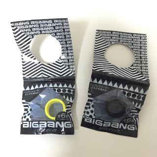 ビッグバン(BIGBANG)のBIG BANGグッズ シリコンリング ２個セット(アイドルグッズ)