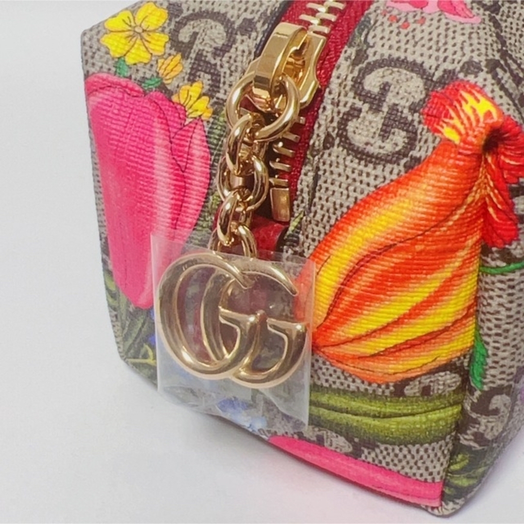 Gucci - GUCCI グッチ オフィディア GGフローラ コスメティックケース