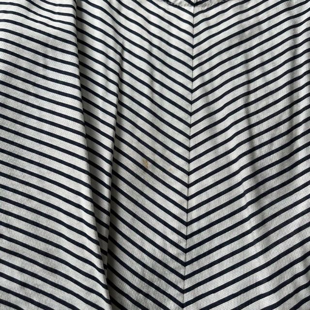 OFUON(オフオン)のOFUON オフオン　トップス　長袖　40 ボーダー レディースのトップス(Tシャツ(長袖/七分))の商品写真