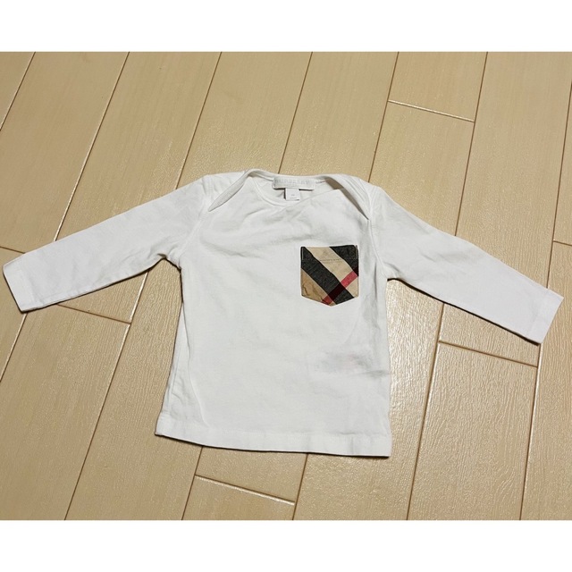 BURBERRY(バーバリー)のバーバリー ベビーTシャツ♡6M  キッズ/ベビー/マタニティのベビー服(~85cm)(Ｔシャツ)の商品写真