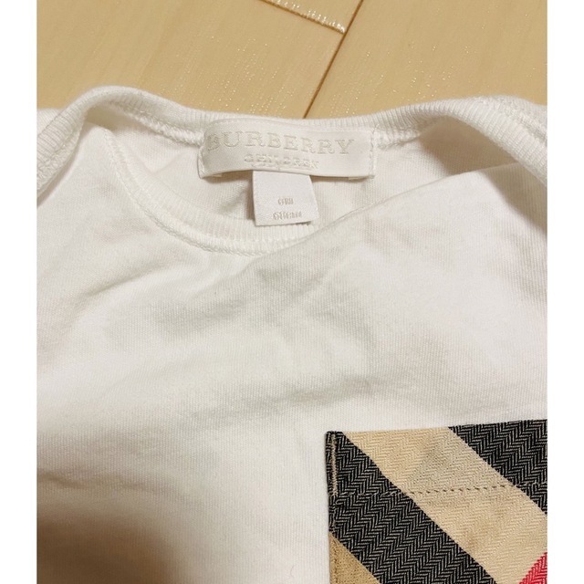 BURBERRY(バーバリー)のバーバリー ベビーTシャツ♡6M  キッズ/ベビー/マタニティのベビー服(~85cm)(Ｔシャツ)の商品写真