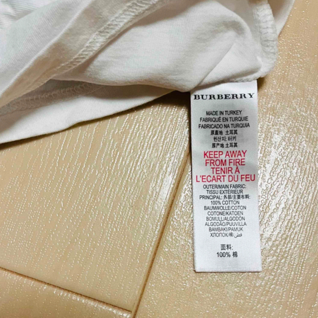 BURBERRY(バーバリー)のバーバリー ベビーTシャツ♡6M  キッズ/ベビー/マタニティのベビー服(~85cm)(Ｔシャツ)の商品写真