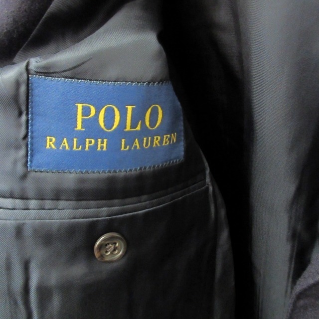 POLO RALPH LAUREN - ポロ ラルフローレン 美品 金ボタン 紺ブレ