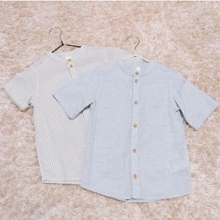 エイチアンドエム(H&M)の【超美品】H＆M☆シャツ2枚セッ(Tシャツ/カットソー)